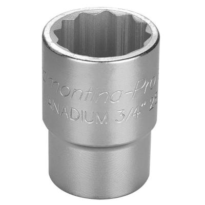 Soquete Estriado Em Aço Cromo Vanádio 29 Mm - Encaixe 3/4" Tramontina