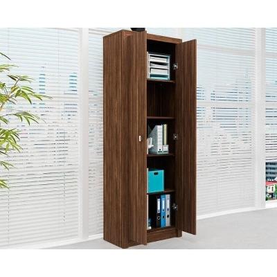 Armário de Escritório ME4105 c/ 2 Portas Nogal - Tecno Mobili