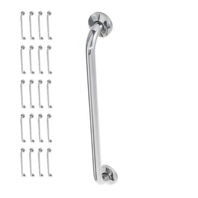 Alça Barra De Apoio 70cm Inox Kit 20 Unidades Cadeirante Idoso Deficiente Corrimao Banheiro Box Corr