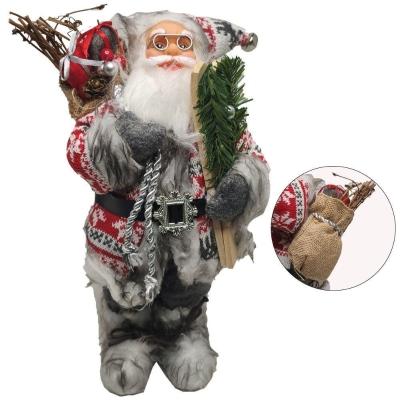 Papai Noel Natalino 30cm Enfeite Decoraçao Natal Festa Comemoraçao Fim Do Ano