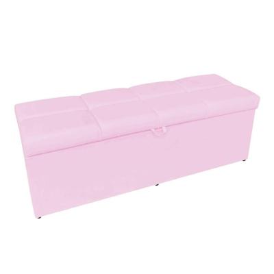 Calçadeira Nina 0,90cm Suede Rosa Bebê