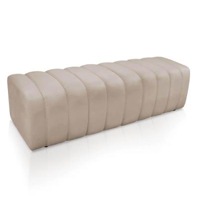 Calçadeira Olivia Queen 160cm Bege