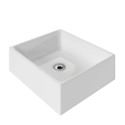 Cuba Pia Para Banheiro Tulipa Com Válvula Abs Branco Branco