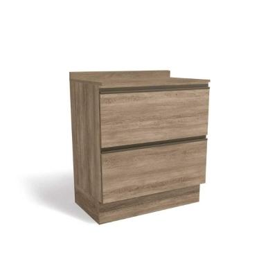 Balcão de Cozinha Maxxi G755 2 Gavetas c/Tampo 80cm Nogal/Nogal - Kappesberg