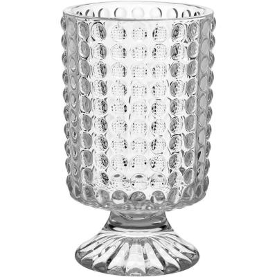 Vaso 18x10x10cm Vidro Transp