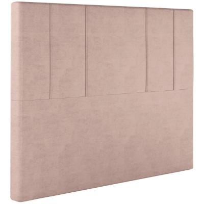 Cabeceira Casal 138 Cm Madrid Veludo Rose Soon Rose