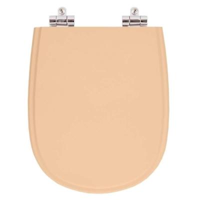 Assento Sanitario Poliester Com Amortecedor Paris Papaya Para Vaso Ideal Standard