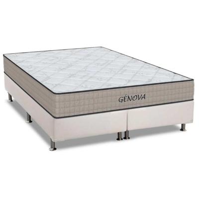 Conjunto Box King: Colchão Espuma Orthoflex D45 Genova + Base CRC Courano White(193x203)