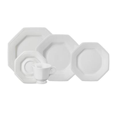 Jogo De Jantar 20 Peças Chá Prisma Porcelana Schmidt