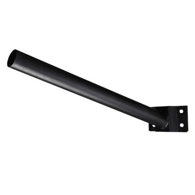 Suporte Luminaria Solar Barra Poste Aço Pintura Eletrostatica Rua Quintal Jardim Segurança Iluminaça