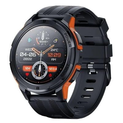 Relogio Skmei Amoled, 1.43 ", Impermeável, Chamada Bluetooth - Laranja