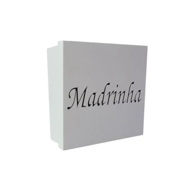 Caixas Brancas 100% Mdf (17x17x07) Madrinha