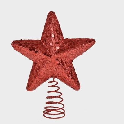 Estrela Topo Arvore 20cm Vermelho 44498-009