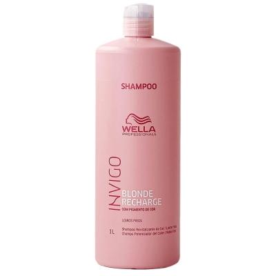 Wella Invigo Blonde Recharge - Shampoo 1000ml