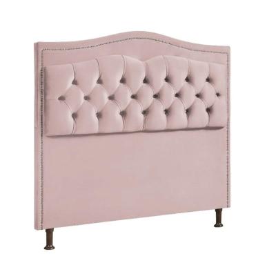 Cabeceira Estofada Holanda 1,40 Casal 2.0 Veludo Speciale Home Rose