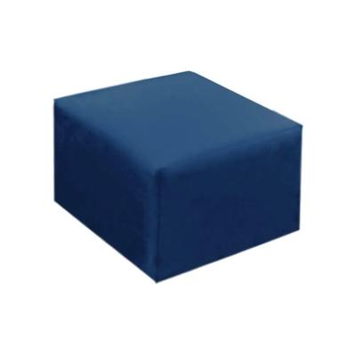 Puff Ternura Veludo Speciale Home Azul