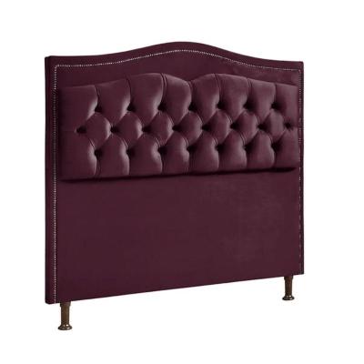 Cabeceira Estofada Holanda 1,60 2.0 Queen Veludo Speciale Home Roxo