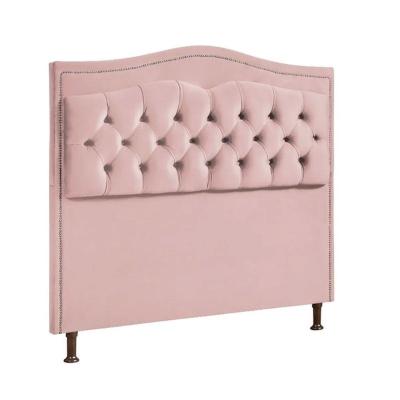 Cabeceira Estofada Holanda 1,60 2.0 Queen Veludo Speciale Home Rose