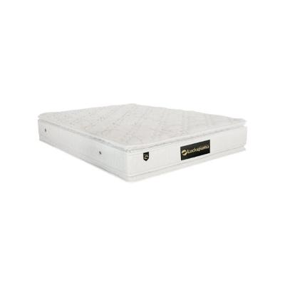 Colchão Casal Molas MasterPocket Ensacadas   Satisfaction Plus Pillow Top White (138x188x30) - Luckspuma