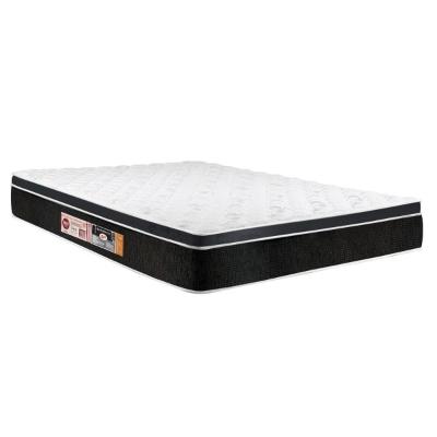 Colchão Casal Espuma D33  Black White AIR Euro Pillow (138x188x23) - Castor