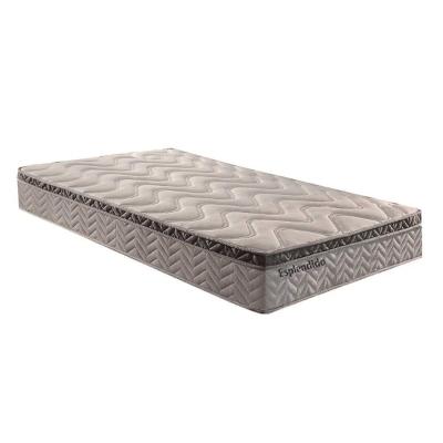 Colchão Solteiro Molas MasterPocket Ensacadas   Esplêndido Gray Euro Pillow (88x188x26) - Paropas