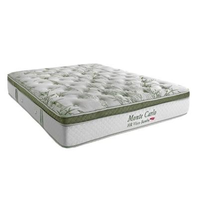 Colchão Casal Espuma Visco Molas Ensacadas MasterPocket Monte Carlo Euro Pillow (138x188x33) - Herval