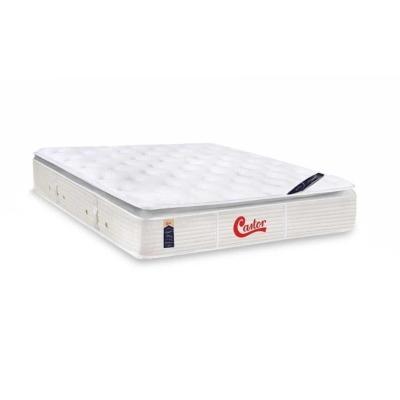 Colchão King Espuma Visco Gel Molas Ensacadas Pocket Gold Star SLX Vitagel Pillow Top (193x203x27) - Castor