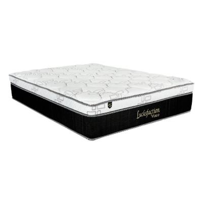Colchão King Molas MasterPocket Ensacadas Visco    Lucksfaction Black Euro Pillow (193x203x36) - Luckspuma