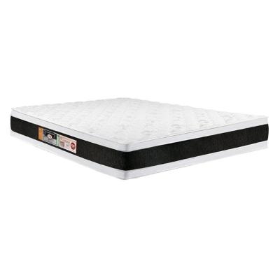 Colchão King Espuma D45  Black White AIR Euro Pillow Double Face (193x203x27) - Castor