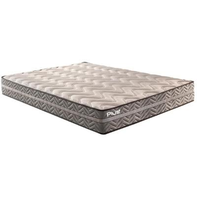 Colchão King Espuma D45 Pasquale Plus Euro Pillow Gray (193x203x25) - Paropas