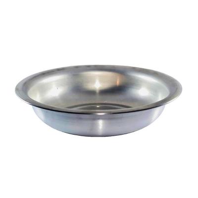 Bacia De Alumínio Redonda Para Banho Assento E Cozinha 55cm.