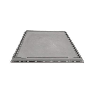 Tampa Casa Máquina Piscina Rebaixada Art Invisível 90x90cm C