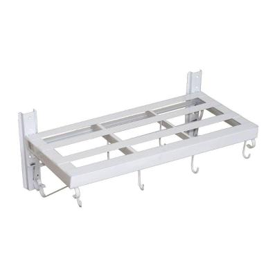 Paneleiro Suporte Para Panela Aço Carbono N01 Pequeno Branco.