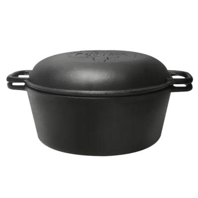Forno Holandês Mg Alça E Tampa Ferro Fundido 29X17Cm 8,2L.