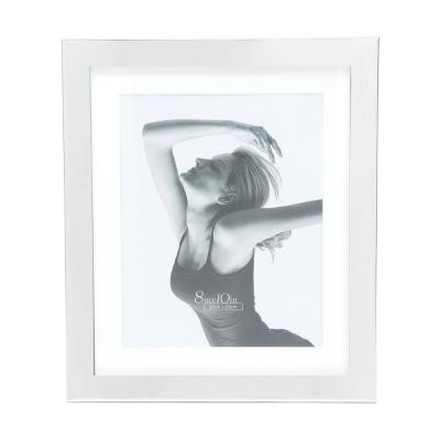 Porta-retrato Aço Prateado 10x15cm 7919 Royal Decor
