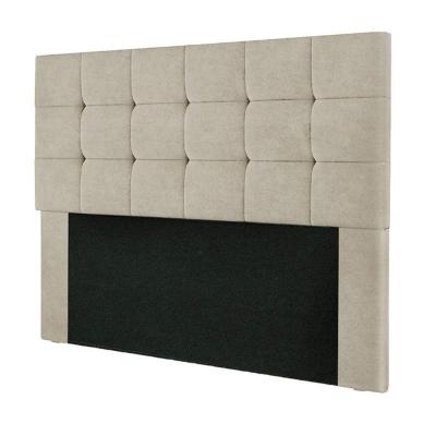 Cabeceira Cama Box Casal 1,40 Estofada Julia Suede Speciale Home Bege