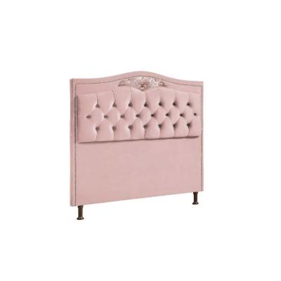 Cabeceira Estofada Holanda 1,40 Casal Veludo Speciale Home Rose