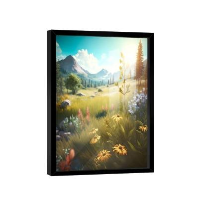 Quadro Campo Floral -- Br Artes