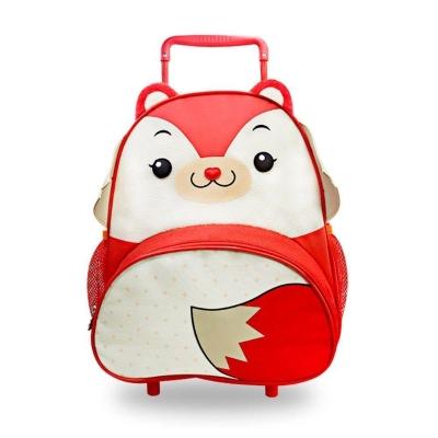 Mochila Infantil Com Rodinhas - Raposa Volta As Aulas