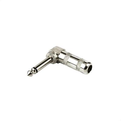 Plug Conector P10 90 Graus Mono