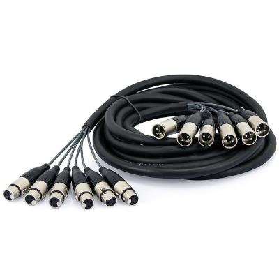 Multicabos Xlr 6 Vias Santo Angelo - 2 Metros