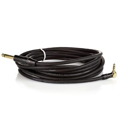Cabo Profissional P10 Mono Para P2 90 Graus Estereo - 5 Metros