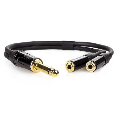 Cabo Adaptador P10 Macho Para 2 P2 Femea Mono - 1,5 Metro