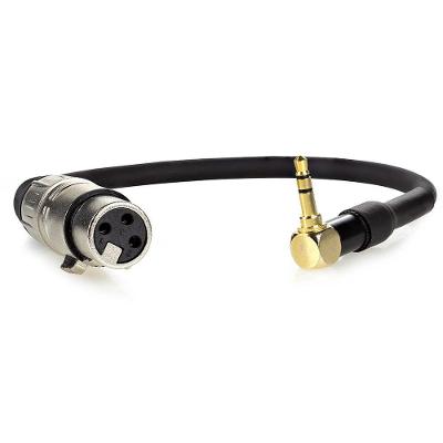 Cabo Adaptador P2 Estereo 90 Graus Para Xlr Femea - 3 Metros