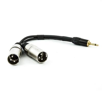 Cabo P2 Mono Para 2 Xlr Macho 3 Metros