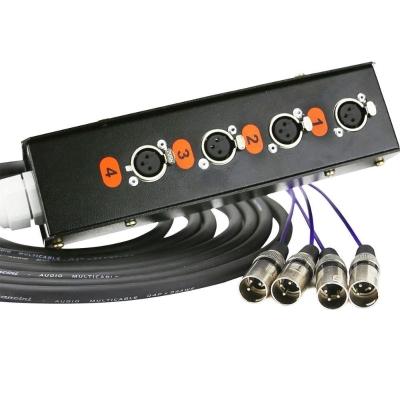 Medusa 4 Vias Montada Com Conectores Cirilo Cabos - 45 Metros