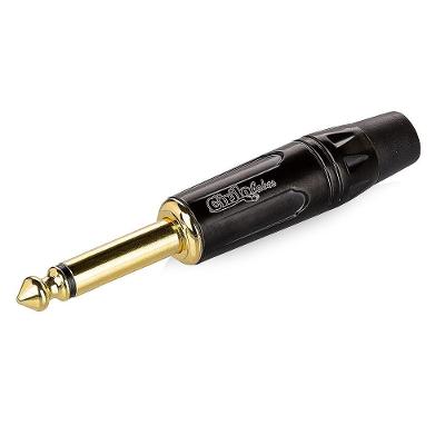 Conector P10 Mono Linha Gold - Cirilo Cabos