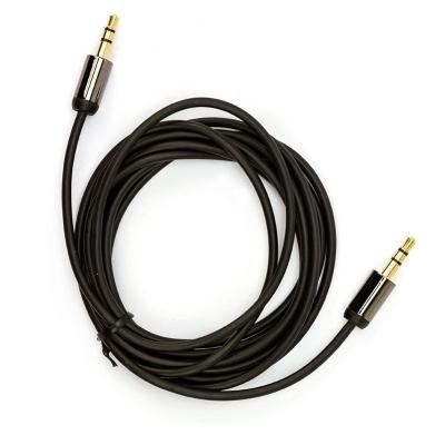 Cabo P2 Para P2 Estereo Com Capa Metálica Cirilo Cabos - 3 Metros