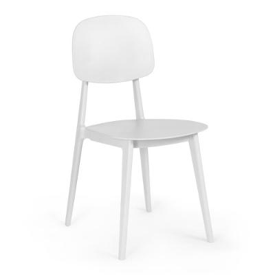 Cadeira De Jantar Itália Para Sala/cozinha Em Polipropileno - Branco