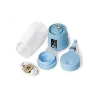 Mini Liquidificador Portátil 380Ml 10W Bivolt - Azul